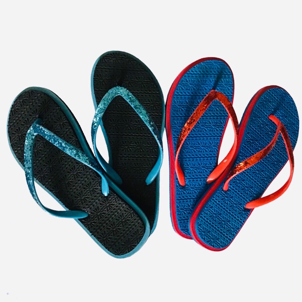 Bling Flip Flops 2 pr